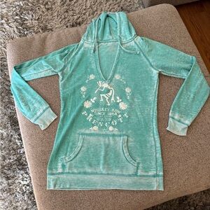 Blue 84 pull over - size large